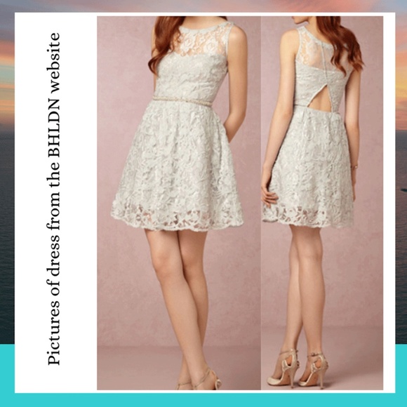 BHLDN Piper Oasis Blue Sky Dress - Picture 1 of 7